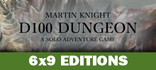 D100 Dungeon 6x9 Editions